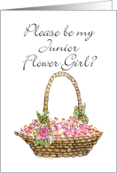 Basket - Jr. Flower Girl? card