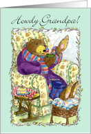 Grandparents Day Grandpa Bear card