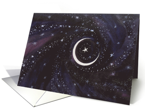 Eid Mubarak New Moon card (237462)