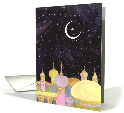 Eid Mubarak Arabian Night card (237472)