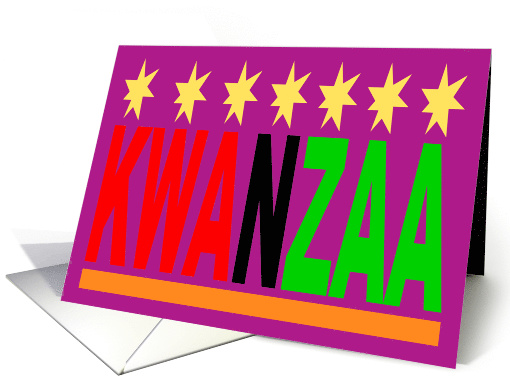 Kwanzaa card (324597)