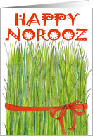 Happy Norooz - Grass card