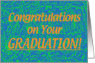 College Grad Congratz-Blue card