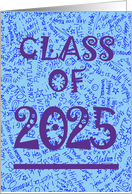 Son 2024 Grad Announcement Blue card