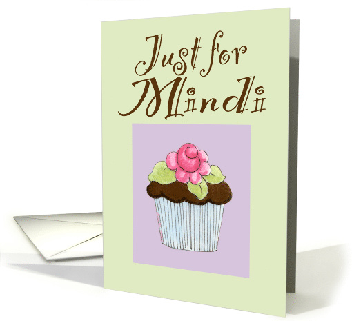 Mindi Birthday Cupcake card (447140)