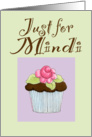 Mindi Birthday Cupcake card