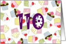 Cupcakes Galore 110 Birthday card