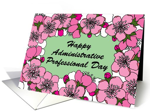 Blossom, Administrative Professional Day card (599612)