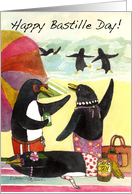 Bastille Day, Penguin Beach card