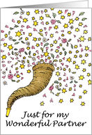 Rosh Hashanah for Partner, Shofar card