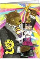 2nd Birthday Magic Poof! card