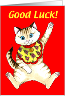 Lucky Cat, Good Luck card