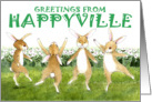 Happyville, Bunny Dance card