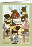 Baker Bears Birthday card