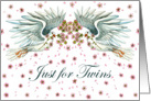 Twins Day - Twin Doves card