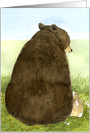 Friendship Bear & Bunny card