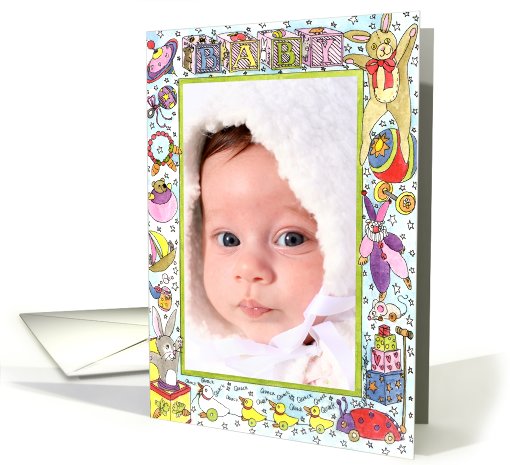 Baby Toys Photo card (854114)