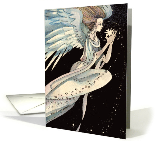 Star Angel- Christmas card (87152)