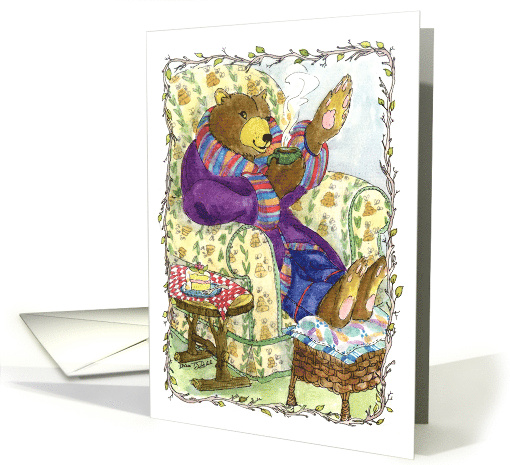 Dad birthday Pappa Bear card (88506)