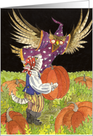 Halloween Pumpkin Pickers card