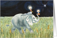 Elephant Star Note card