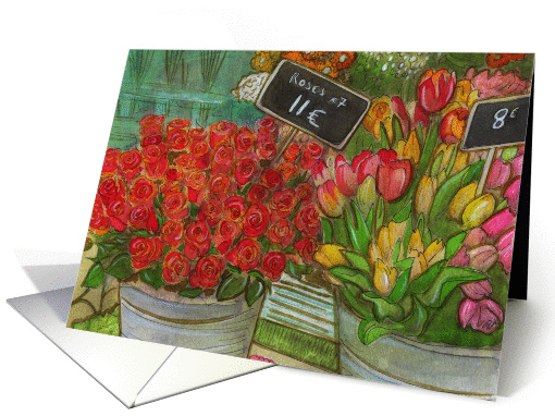 The Paris Florist card (1087594)