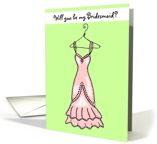 Will you be my Bridesmaid? card (132794)