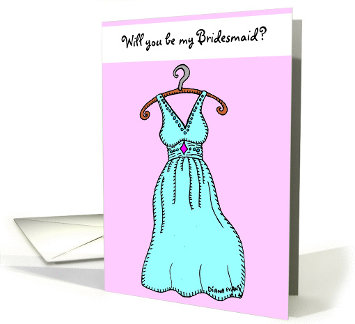 Will you be my Bridesmaid? card (132796)