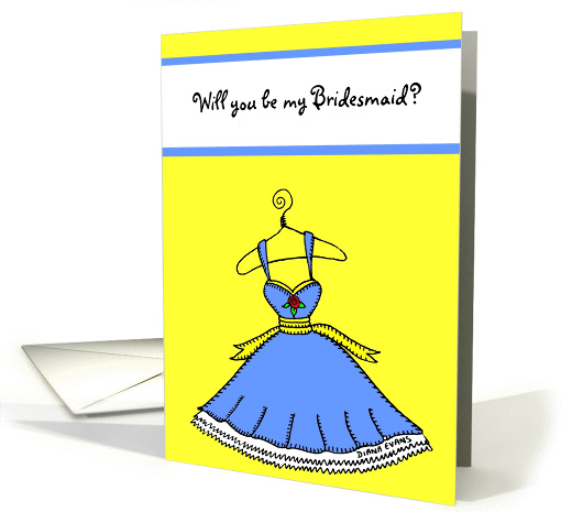 Will you be my Bridesmaid? card (132798)