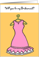 Will you be my Bridesmaid? card