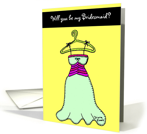 Will you be my Bridesmaid? card (132806)
