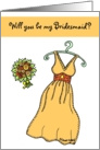 Will you be my Bridesmaid? card