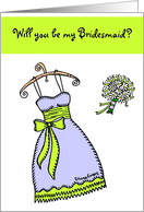 Will you be my Bridesmaid? card