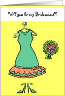 Will you be my Bridesmaid? card