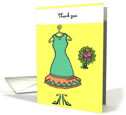 Thank you for being my Bridesmaid/Maid of Honor card (136735)