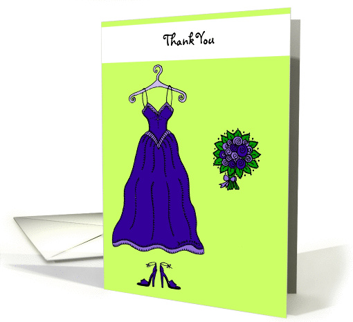 Thank you for being my Bridesmaid/Maid of Honor card (136745)