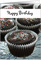 Happy Birthday - cupcake lover card