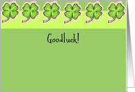 Goodluck! card