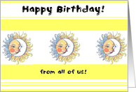 Happy Birthday! from all of us! card