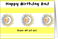 Happy Birthday Dad! from all of us! card