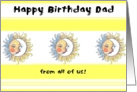 Happy Birthday Dad! from all of us! card