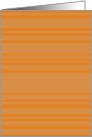 Burnt Orange Plain Card