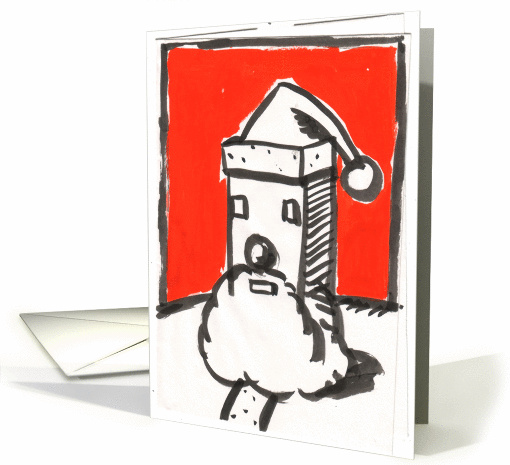 Christmas Santa 1 card (102840)