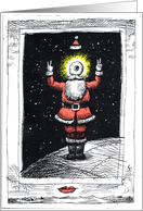 Christmas Santa 5 card