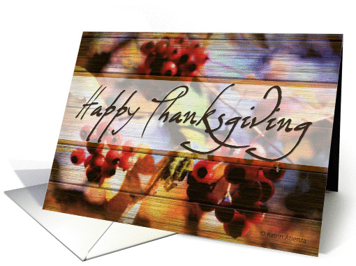 Thanksgiving Card 1 card (93141)