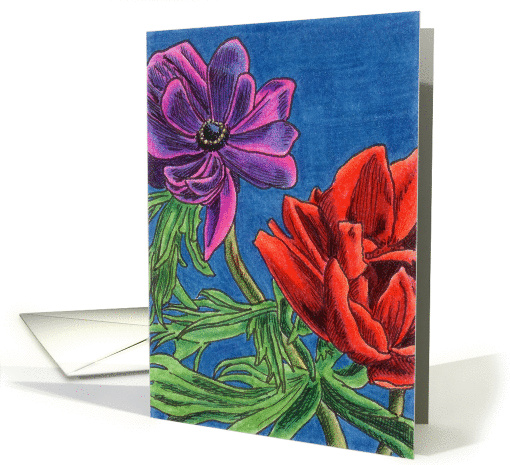 Anemone card (82466)