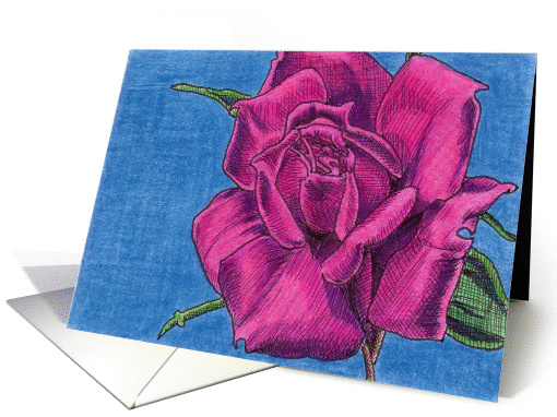Beautiful Rose 2 card (82478)