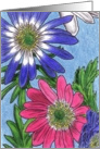 Bold Grecian Windflowers card