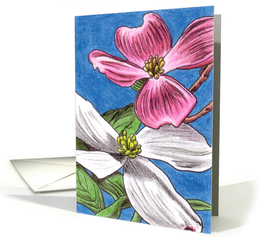 Dogwood card (83334)