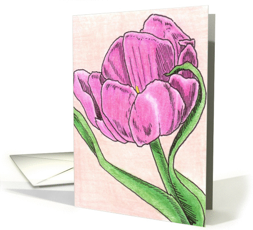 Dutch Tulip 1 card (83434)